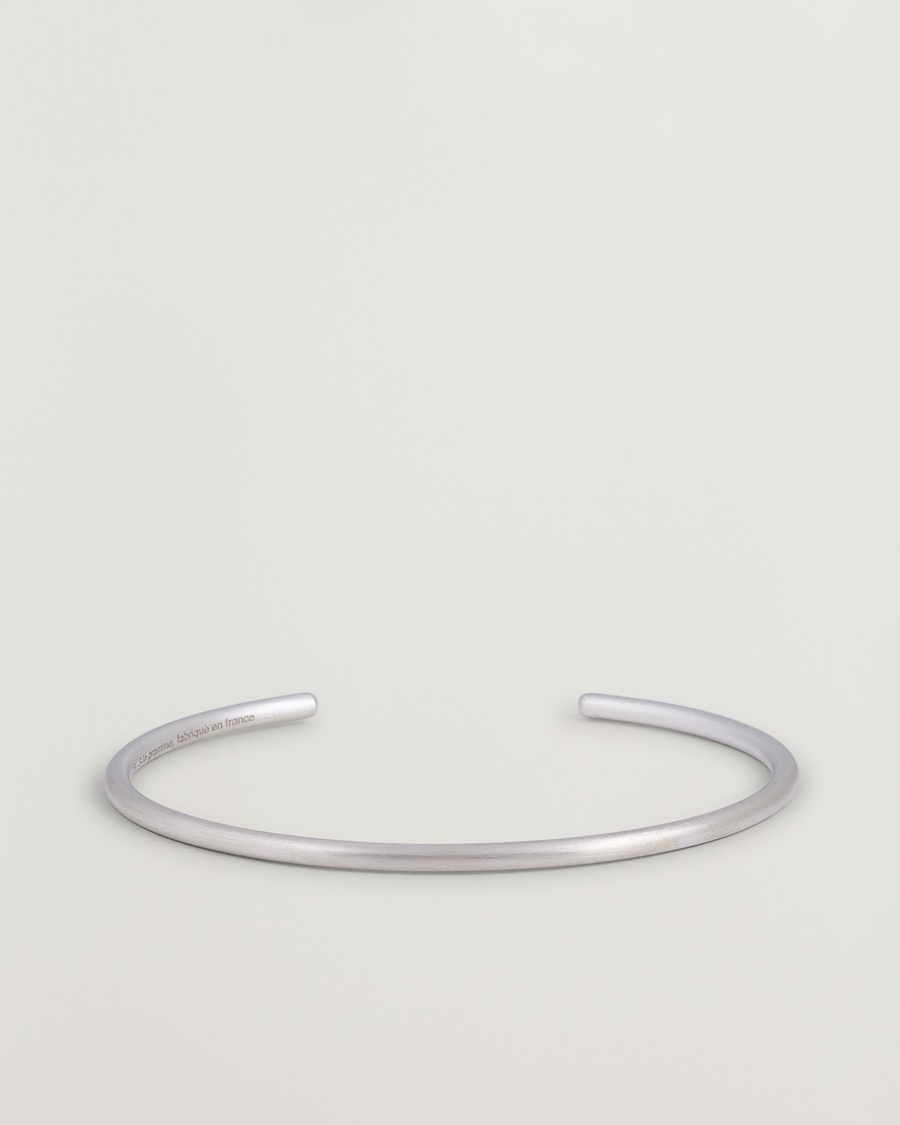 Homme | LE GRAMME Bangle Bracelet Brushed Sterling Silver 7g | LE GRAMME | Bangle Bracelet Brushed Sterling Silver 7g