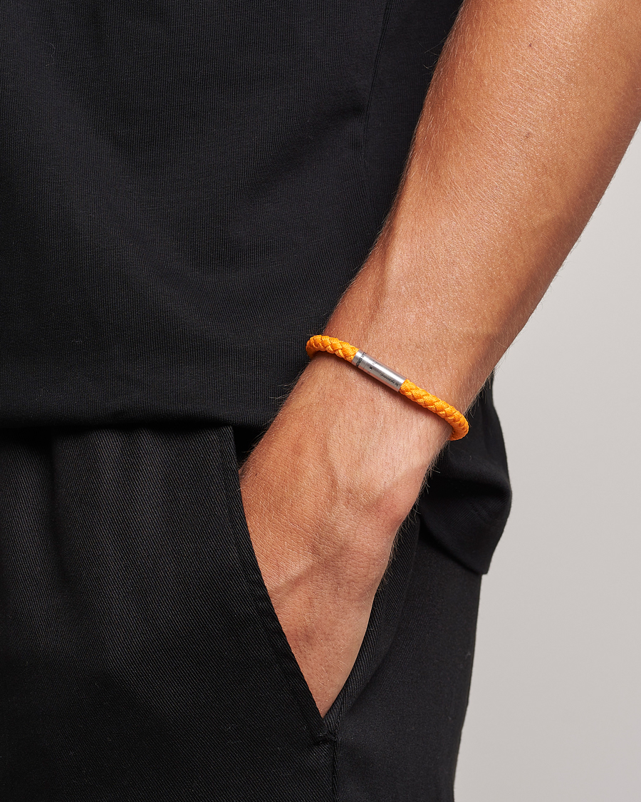 Homme | Contemporary Creators | LE GRAMME | X Orlebar Brown Nato Bracelet Beacon/Sterling Silver