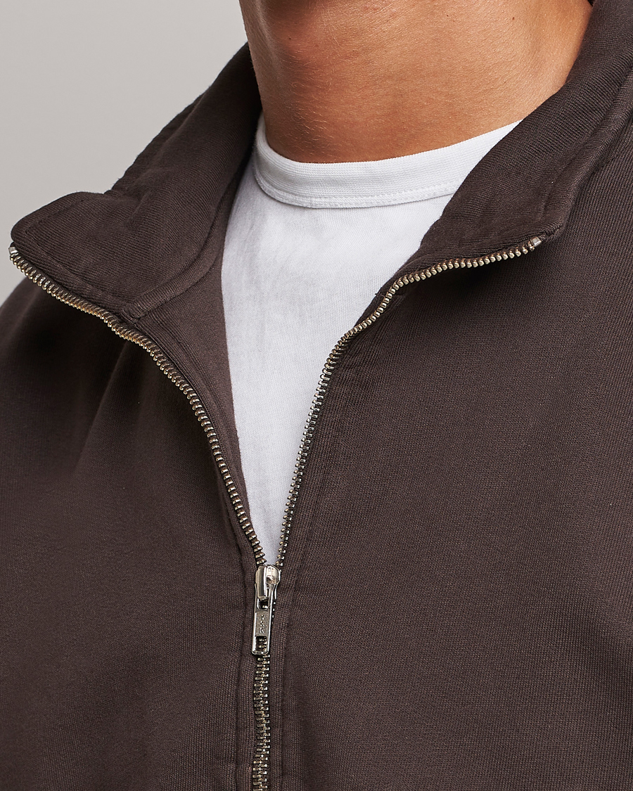 Homme | Pulls Et Tricots | Colorful Standard | Classic Organic Half-Zip Coffee Brown