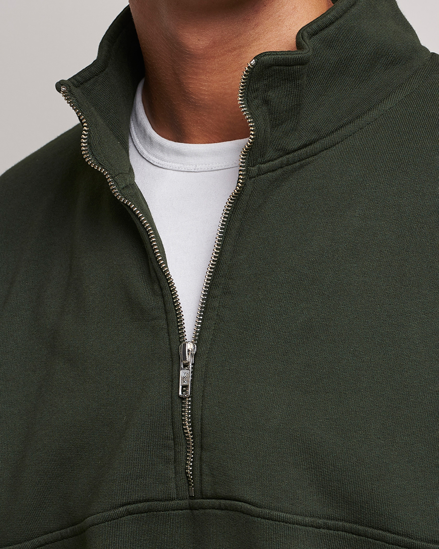 Homme | Pulls Et Tricots | Colorful Standard | Classic Organic Half-Zip Hunter Green