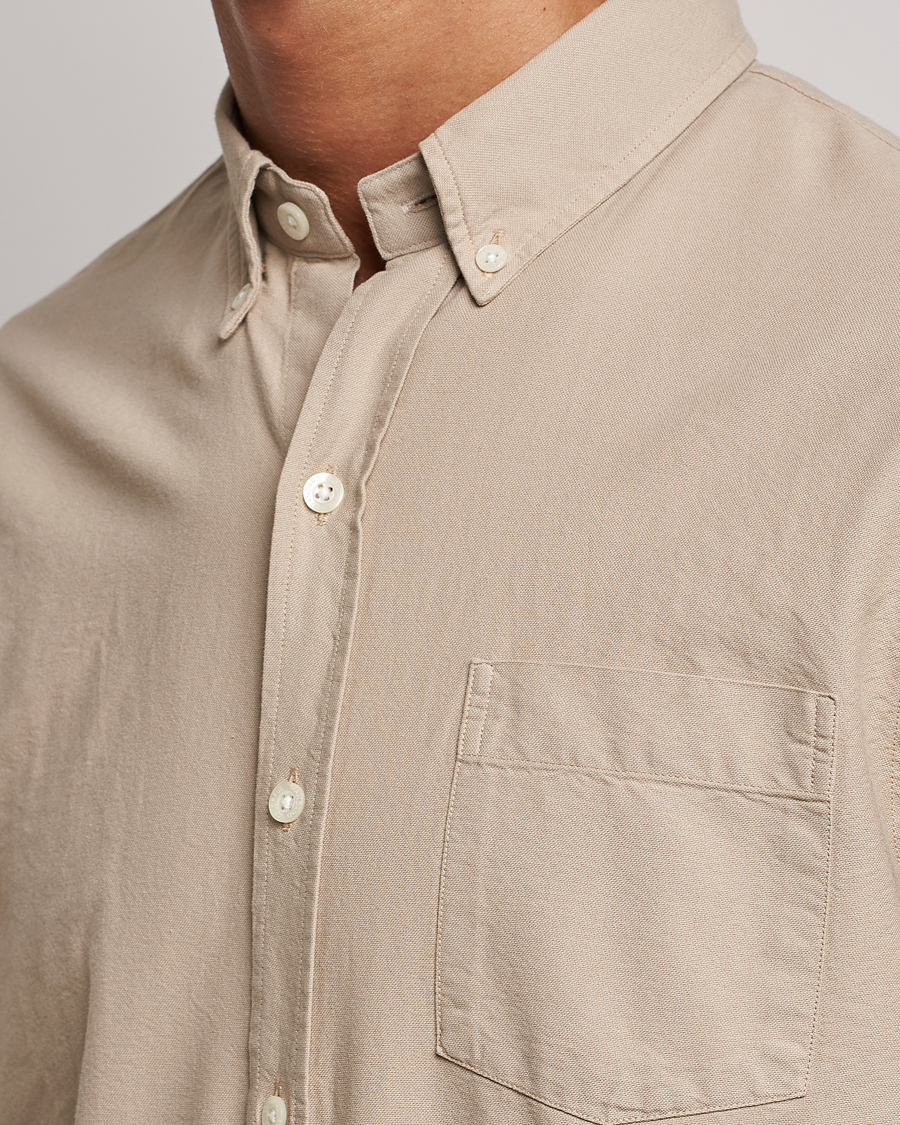 Homme | Chemises | Colorful Standard | Classic Organic Oxford Button Down Shirt Oyster Grey
