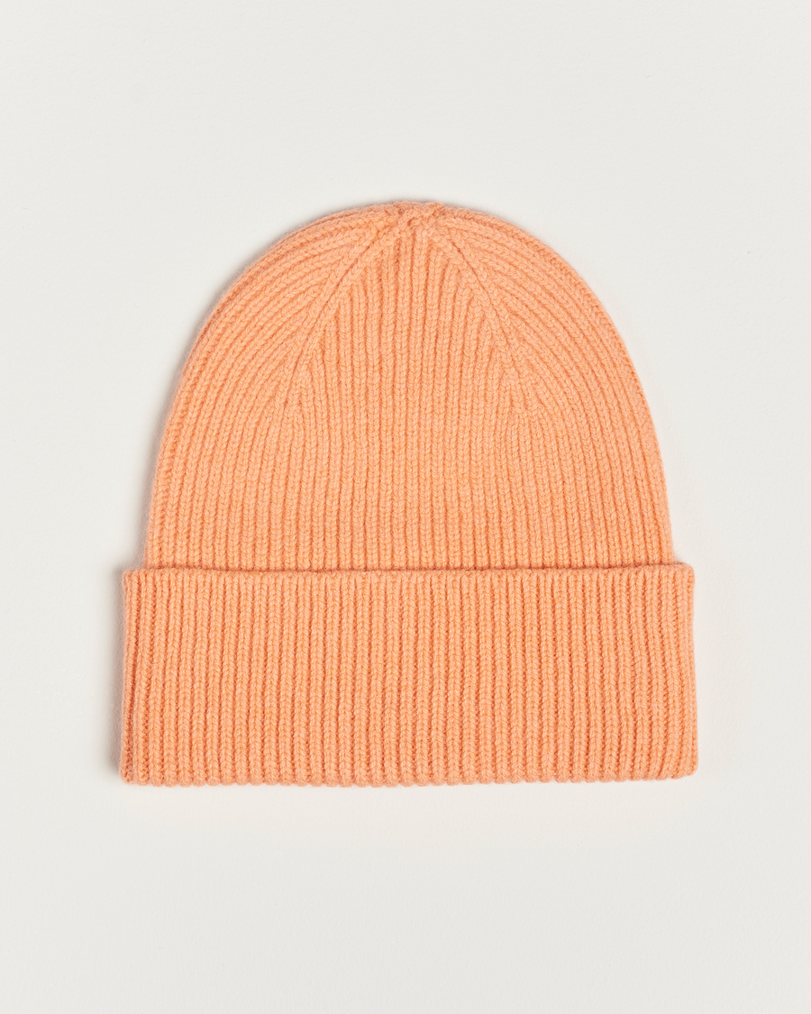Homme | Colorful Standard Merino Wool Beanie Sandstone Orange | Colorful Standard | Merino Wool Beanie Sandstone Orange