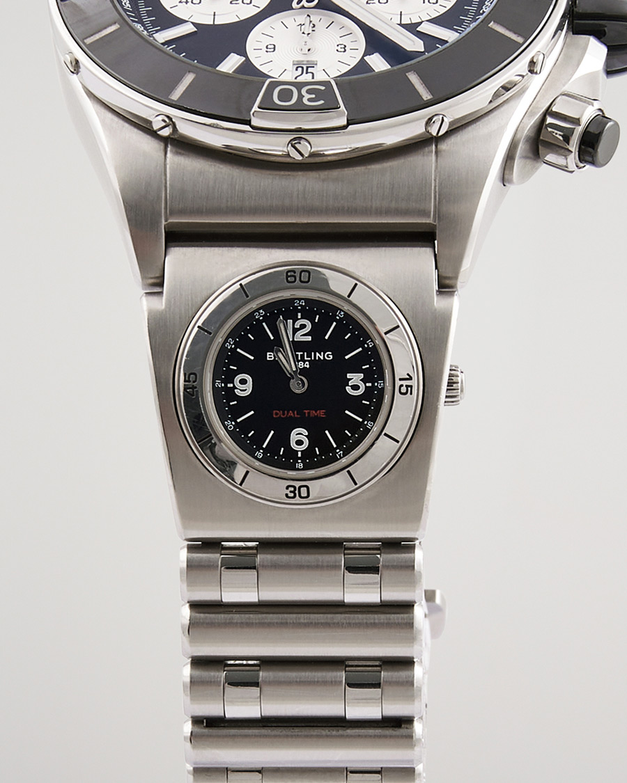 Homme | Breitling Pre-Owned Super Chronomat B01 44 Steel Black | Breitling Pre-Owned | Super Chronomat B01 44 Steel Black