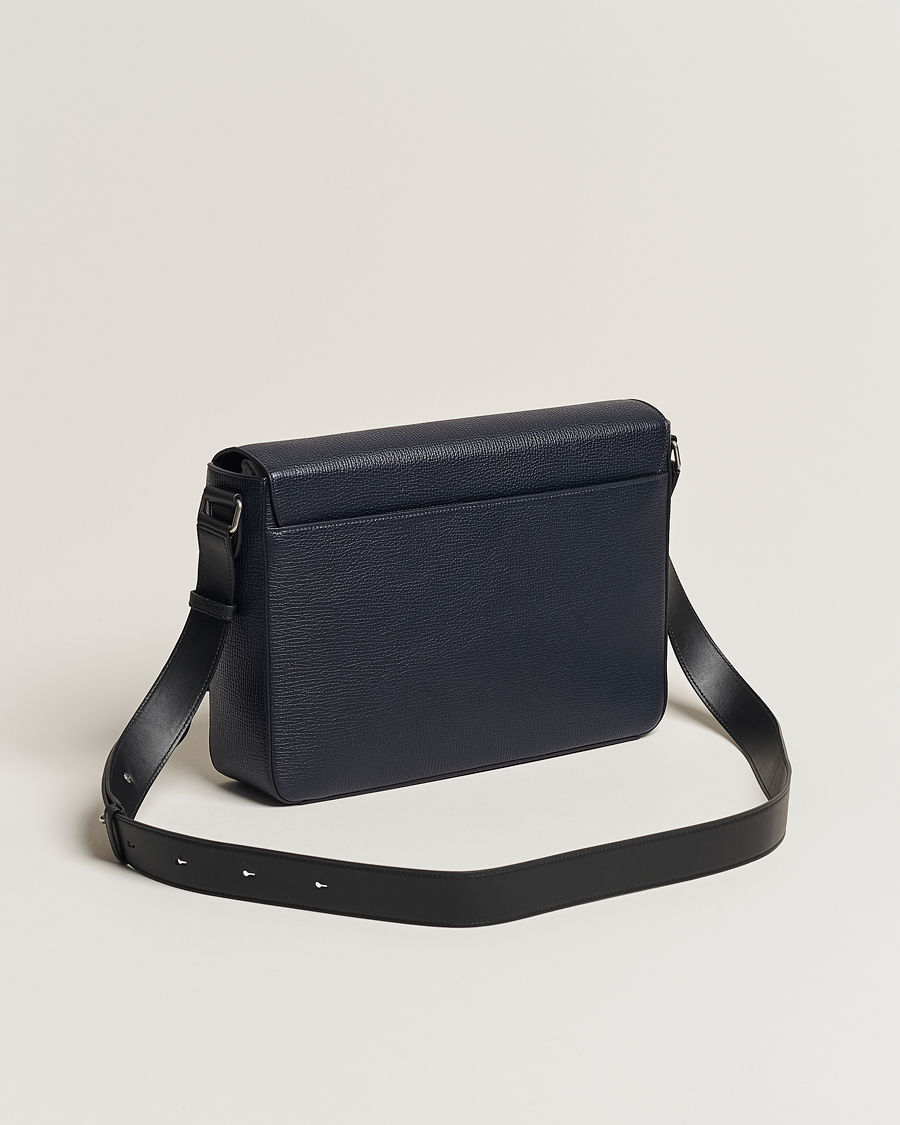 Homme | Smythson Ludlow Messenger Bag Navy | Smythson | Ludlow Messenger Bag Navy