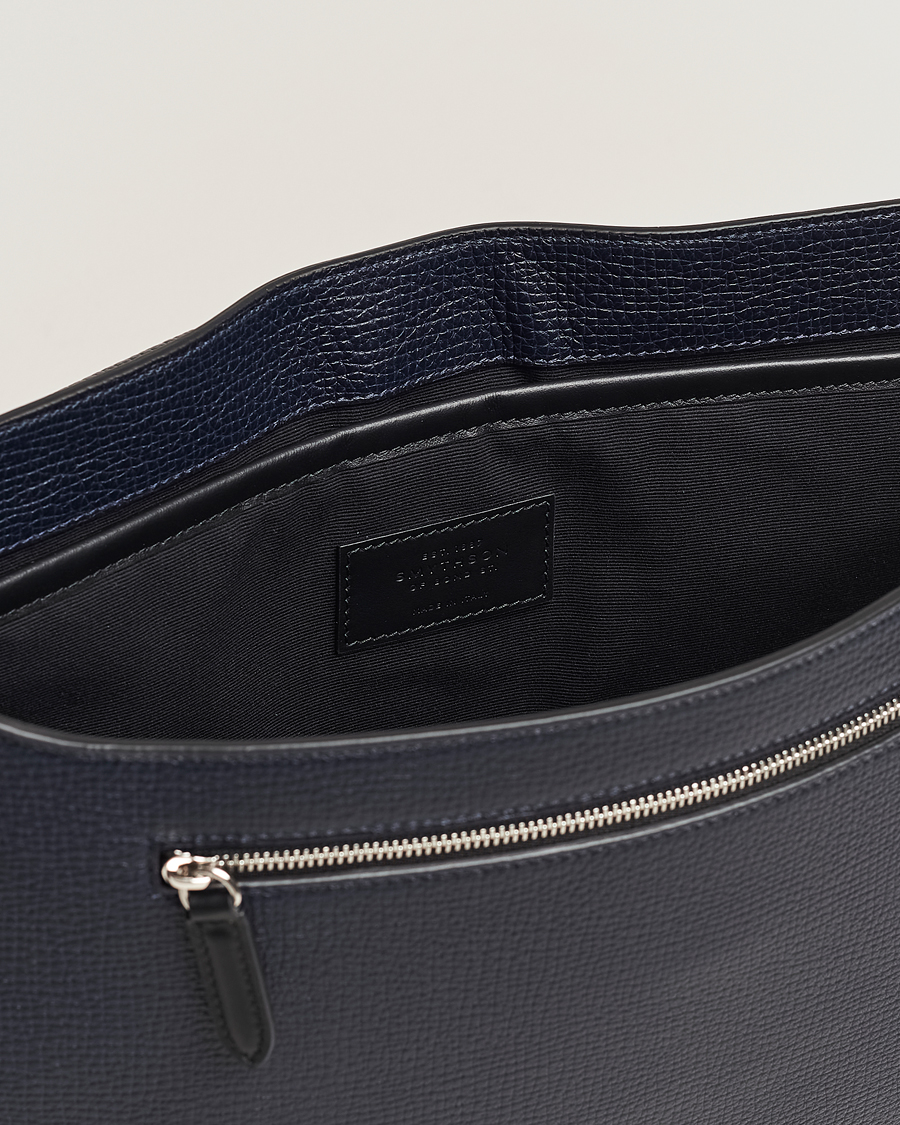 Homme | Smythson Ludlow Messenger Bag Navy | Smythson | Ludlow Messenger Bag Navy