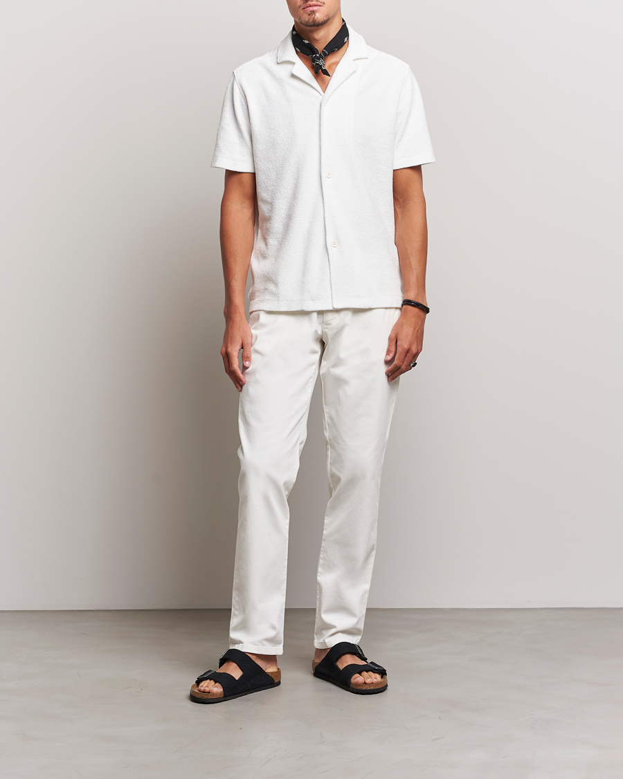 Homme | Pantalons | Orlebar Brown | Fallon Cotton Stretch Trousers Sea Mist