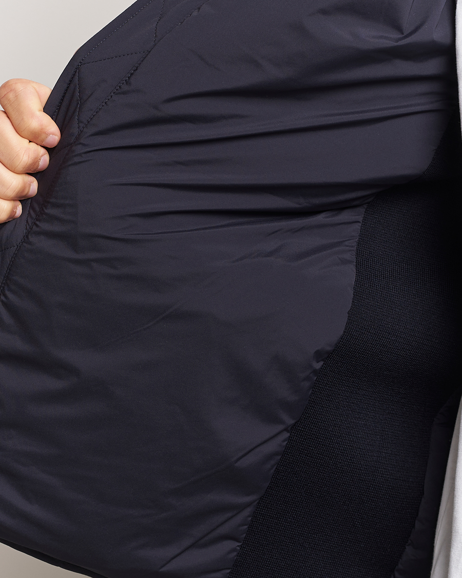 Homme | Manteaux Et Vestes | Orlebar Brown | Wallace Hybrid Padded Jacket Night Iris