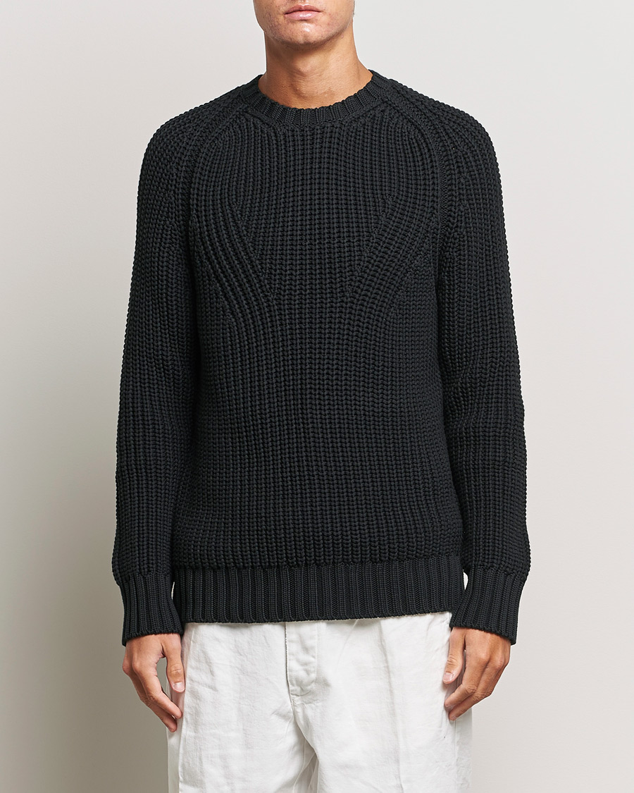 Homme | Pulls Et Tricots | Orlebar Brown | Lipen Cable Sweater Black