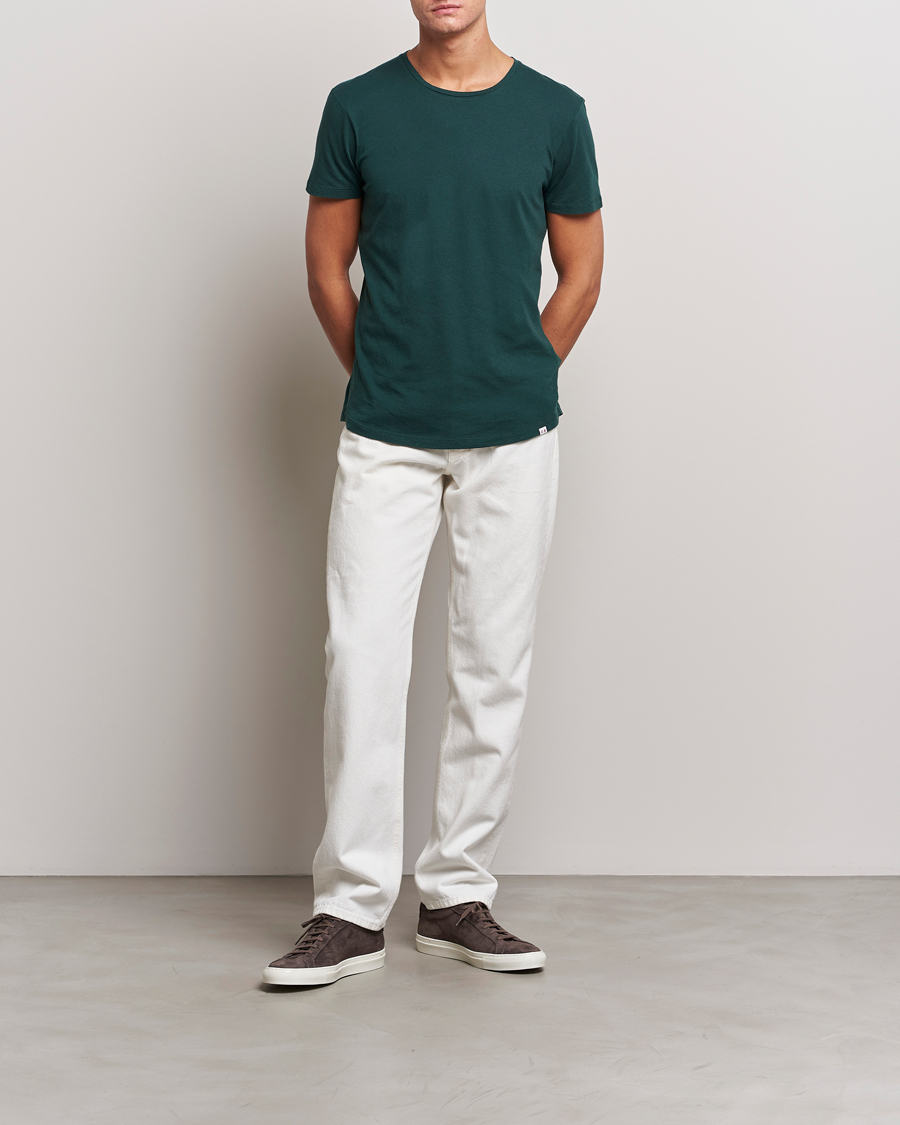 Homme | T-shirts | Orlebar Brown | OB Cotton T-Shirt Dark Sherwood