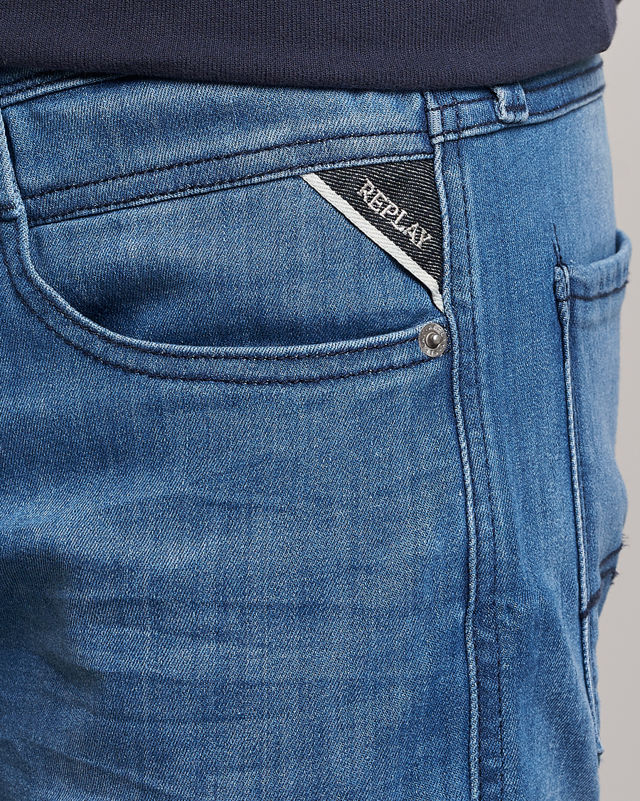 Homme | Jeans | Replay | Anbass Powerstretch Jeans Dark Blue