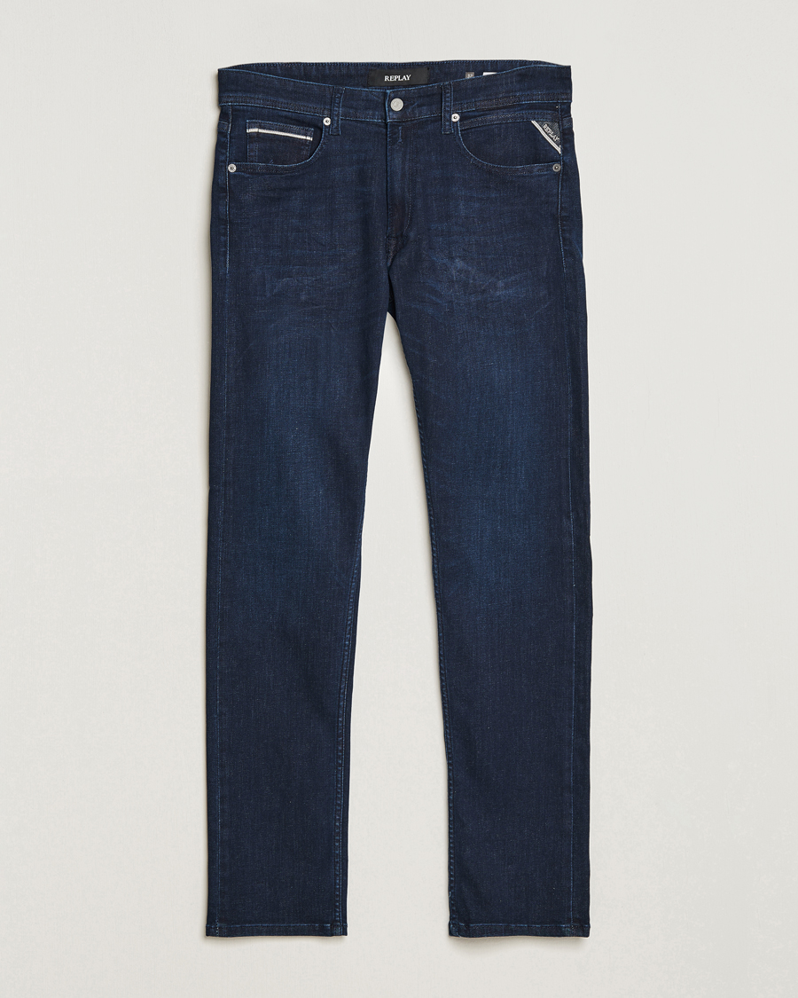 Homme | Pantalons | Replay | Grover Powerstretch Jeans Dark Blue