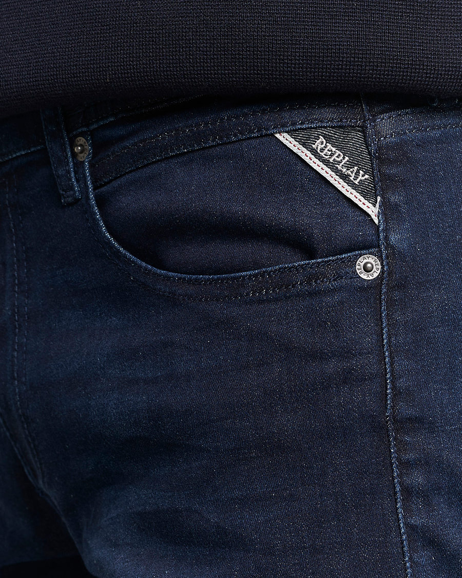 Homme | Pantalons | Replay | Grover Powerstretch Jeans Dark Blue