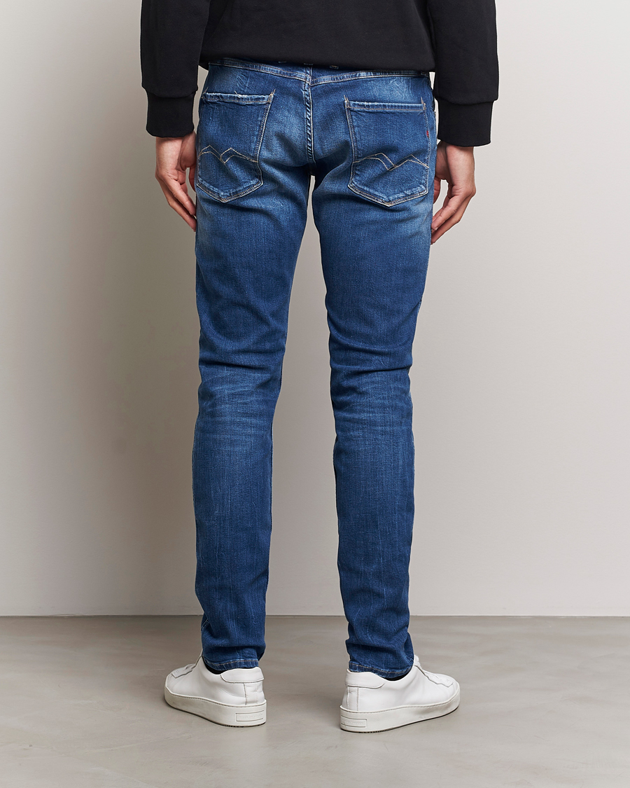 Homme | Jeans | Replay | Anbass Super Stretch Bio Jeans Medium Blue
