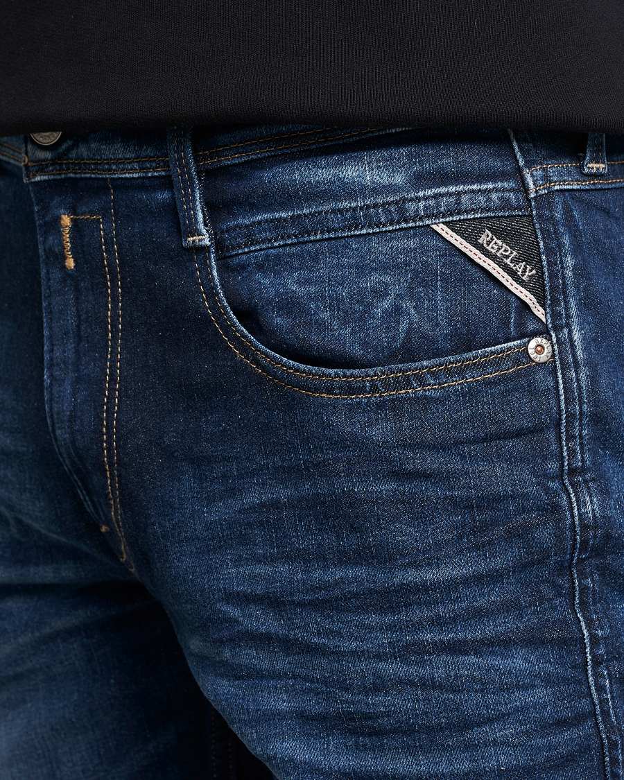 Homme | Jeans | Replay | Anbass Super Stretch Bio Jeans Dark Blue