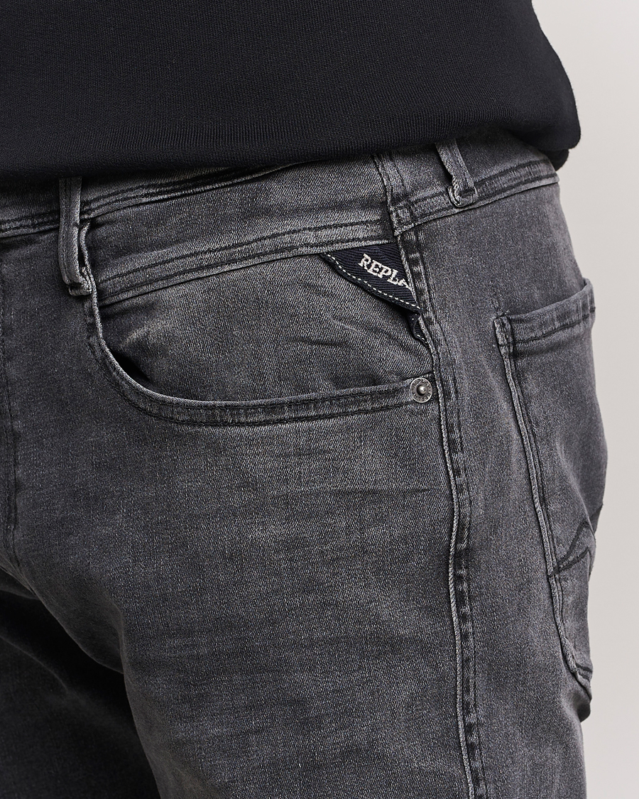 Homme | Jeans | Replay | Anbass Hyperflex Re-Used Jeans Washed Grey