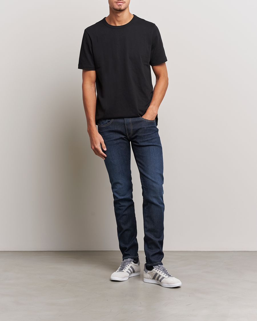 Homme | Jeans | Replay | Anbass Hyperflex Re-Used Jeans Dark Blue