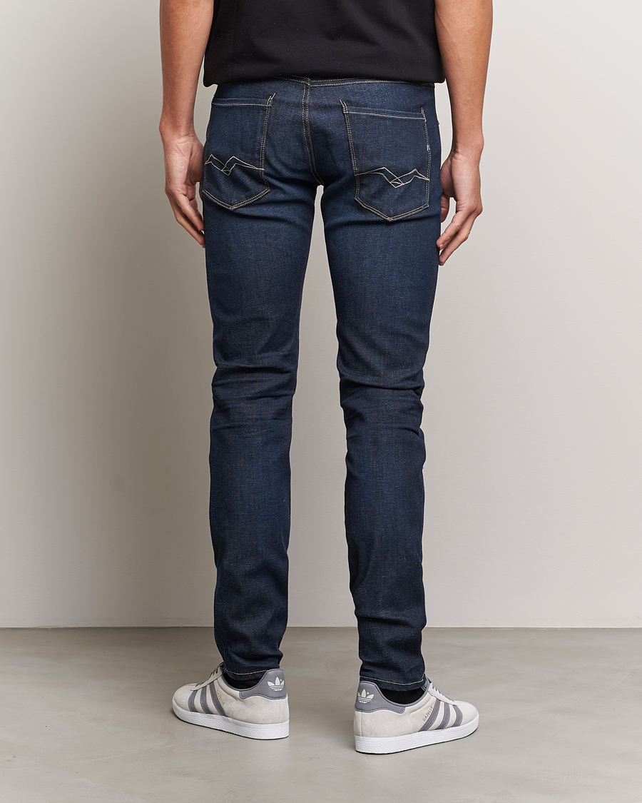 Homme | Jeans | Replay | Anbass Hyperflex Re-Used Jeans Dark Blue