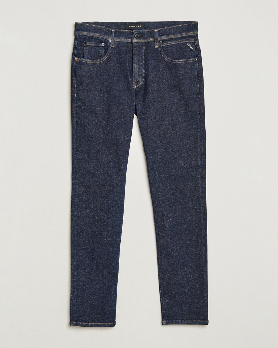 Homme | Jeans | Replay | Sartoriale Regular Fit Hyperflex Jeans Dark Blue