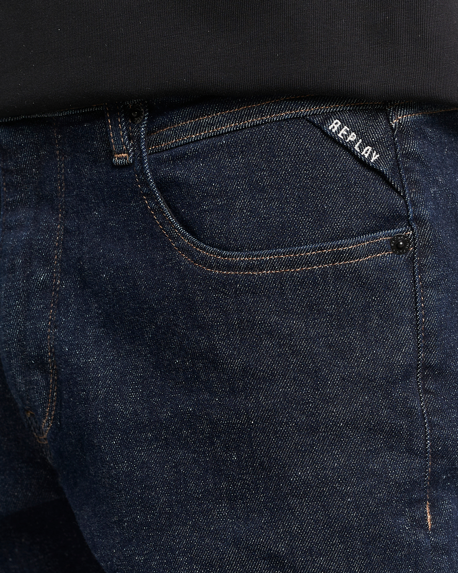 Homme | Jeans | Replay | Sartoriale Regular Fit Hyperflex Jeans Dark Blue