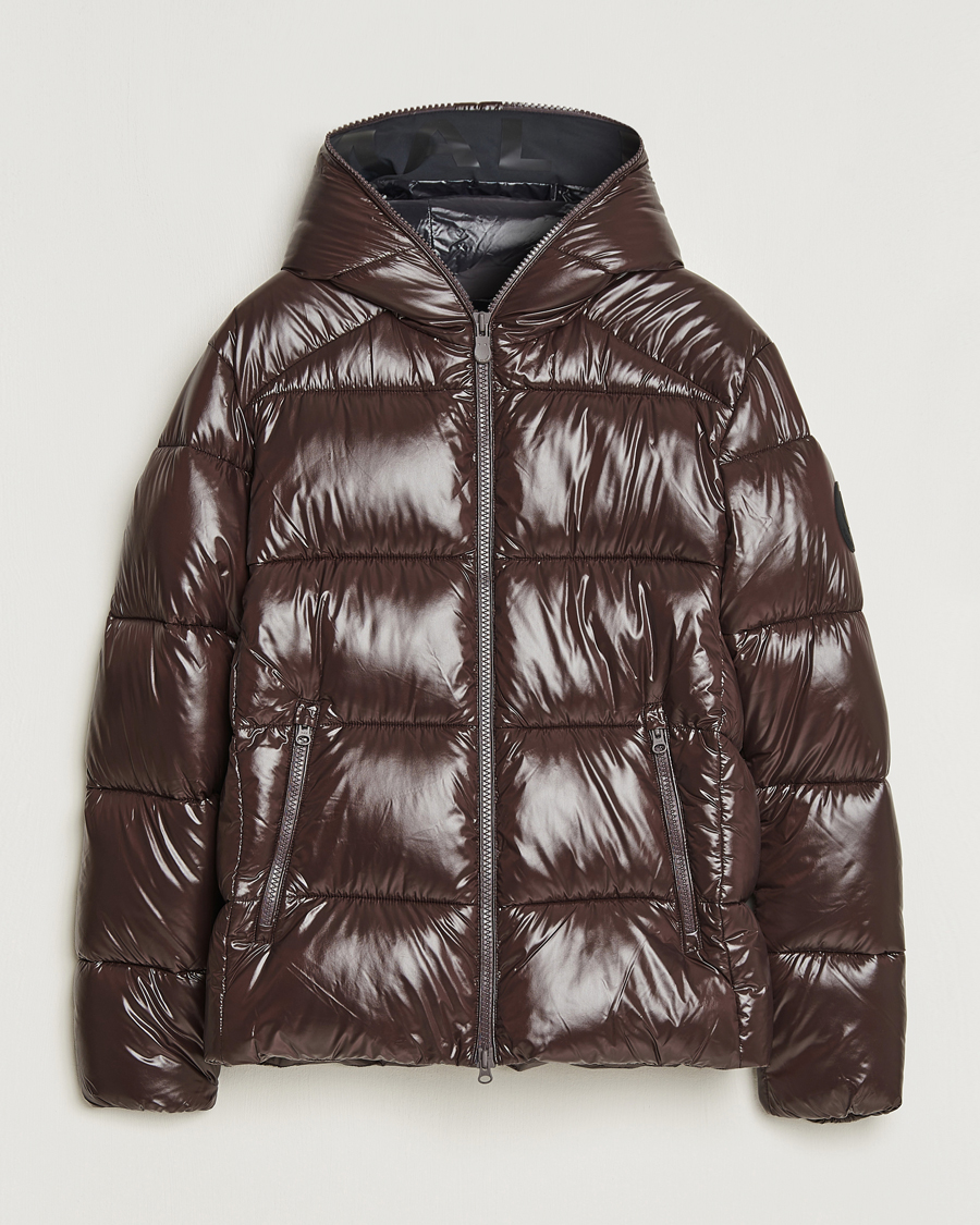 Homme | Manteaux Et Vestes | Save The Duck | Edgard Padded Puffer Brown Black