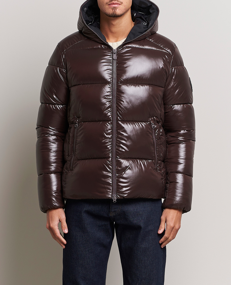 Homme | Manteaux Et Vestes | Save The Duck | Edgard Padded Puffer Brown Black