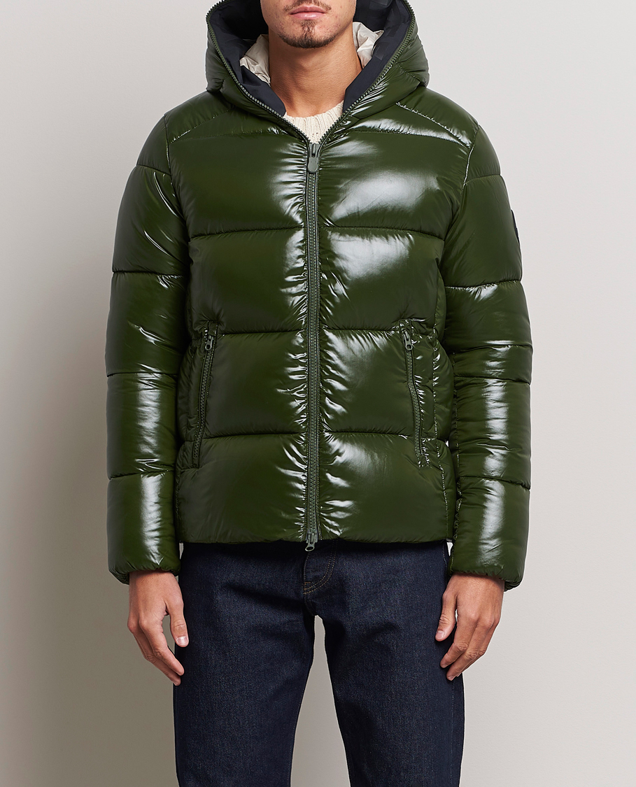 Homme | Manteaux Et Vestes | Save The Duck | Edgard Padded Puffer Pine Green