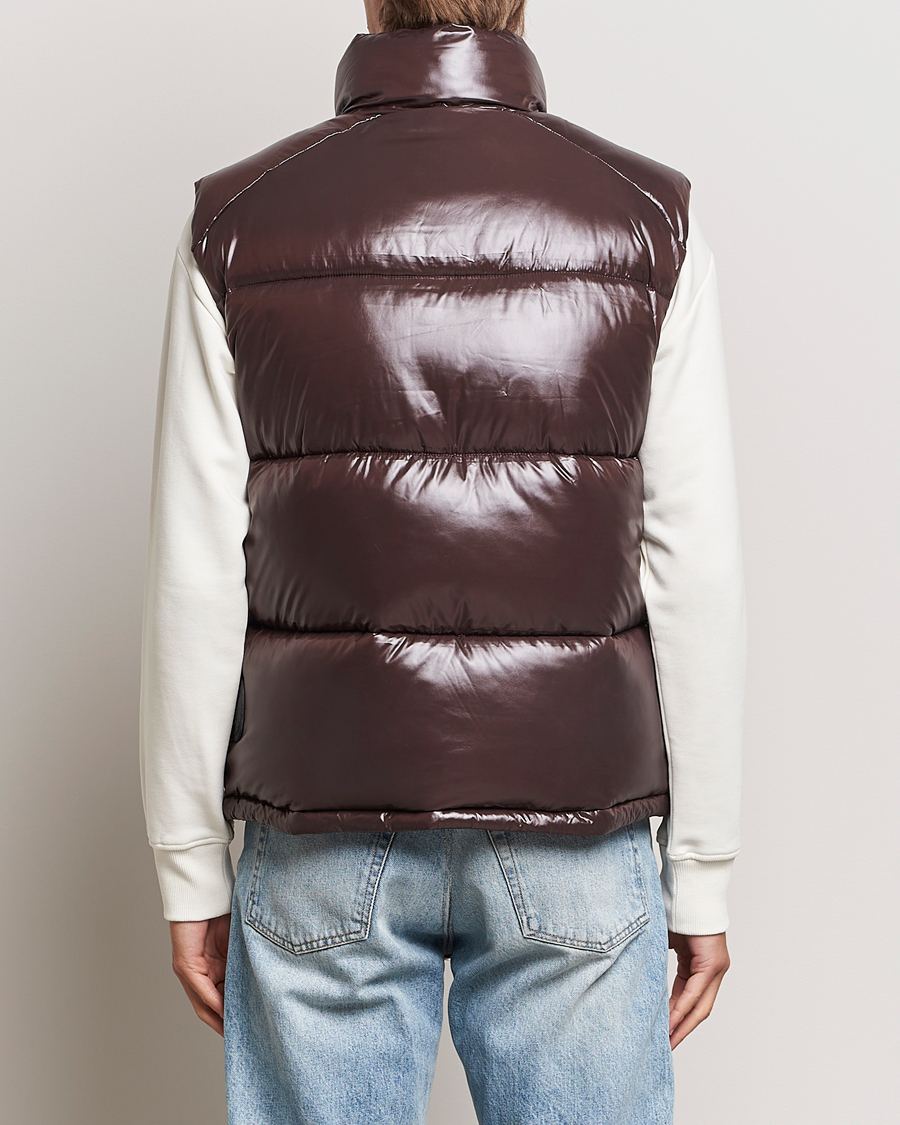 Homme | Manteaux Et Vestes | Save The Duck | Ailantus Padded Puffer Vest Brown Black