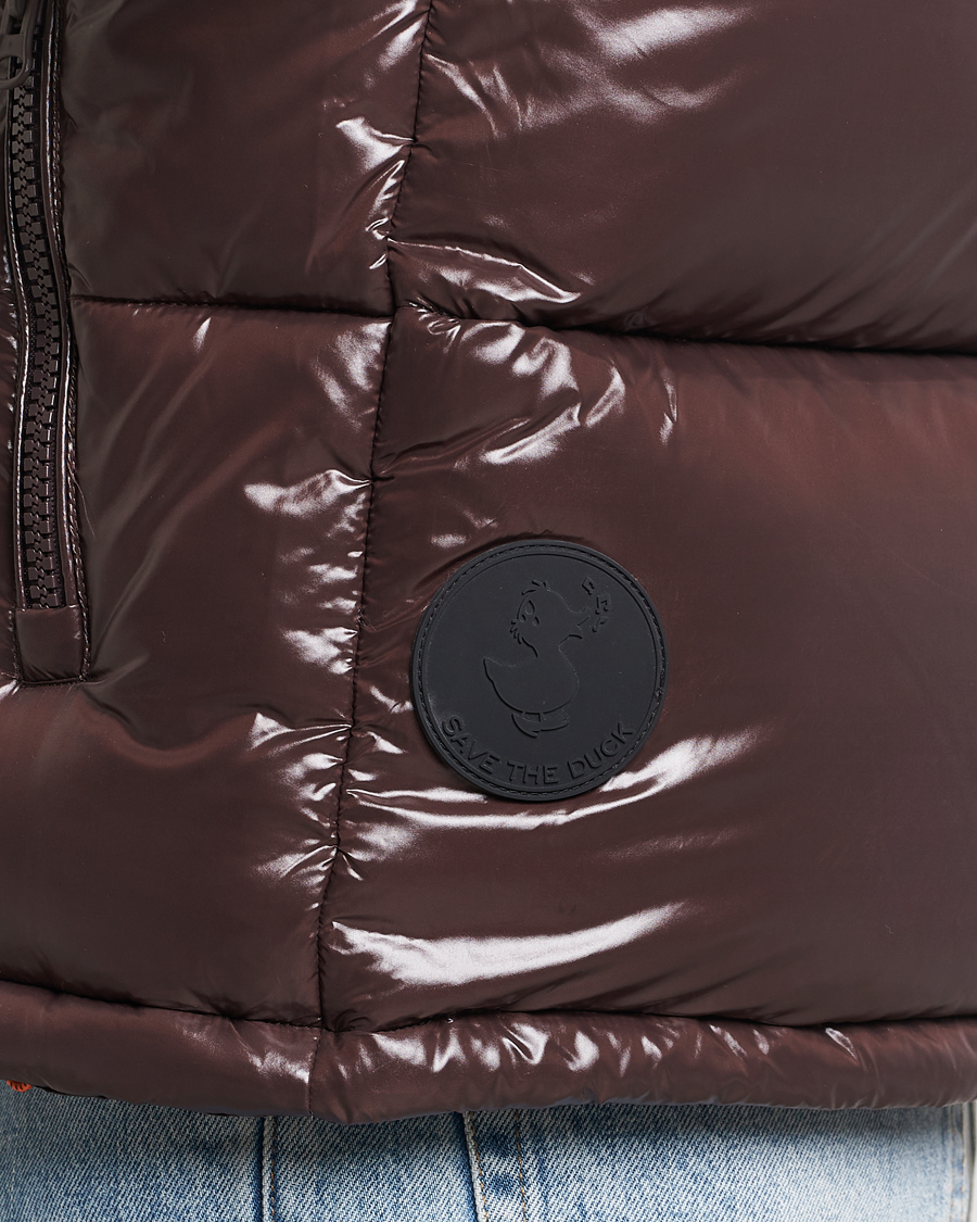 Homme | Manteaux Et Vestes | Save The Duck | Ailantus Padded Puffer Vest Brown Black