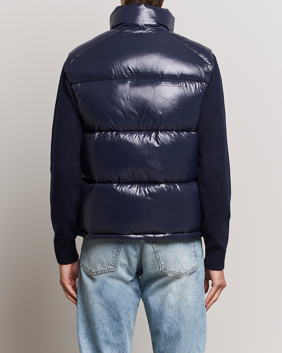 Homme | Manteaux Et Vestes | Save The Duck | Ailantus Padded Puffer Vest Blue Black