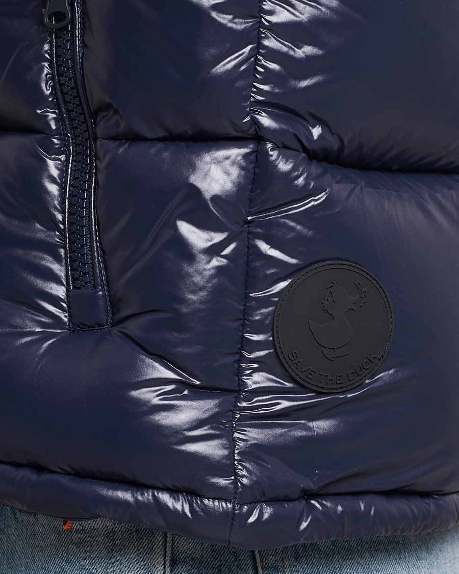 Homme | Manteaux Et Vestes | Save The Duck | Ailantus Padded Puffer Vest Blue Black