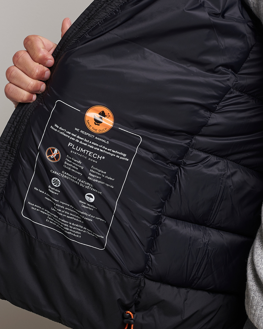 Homme | Manteaux Et Vestes | Save The Duck | Boris Matt Lightweight Jacket Black