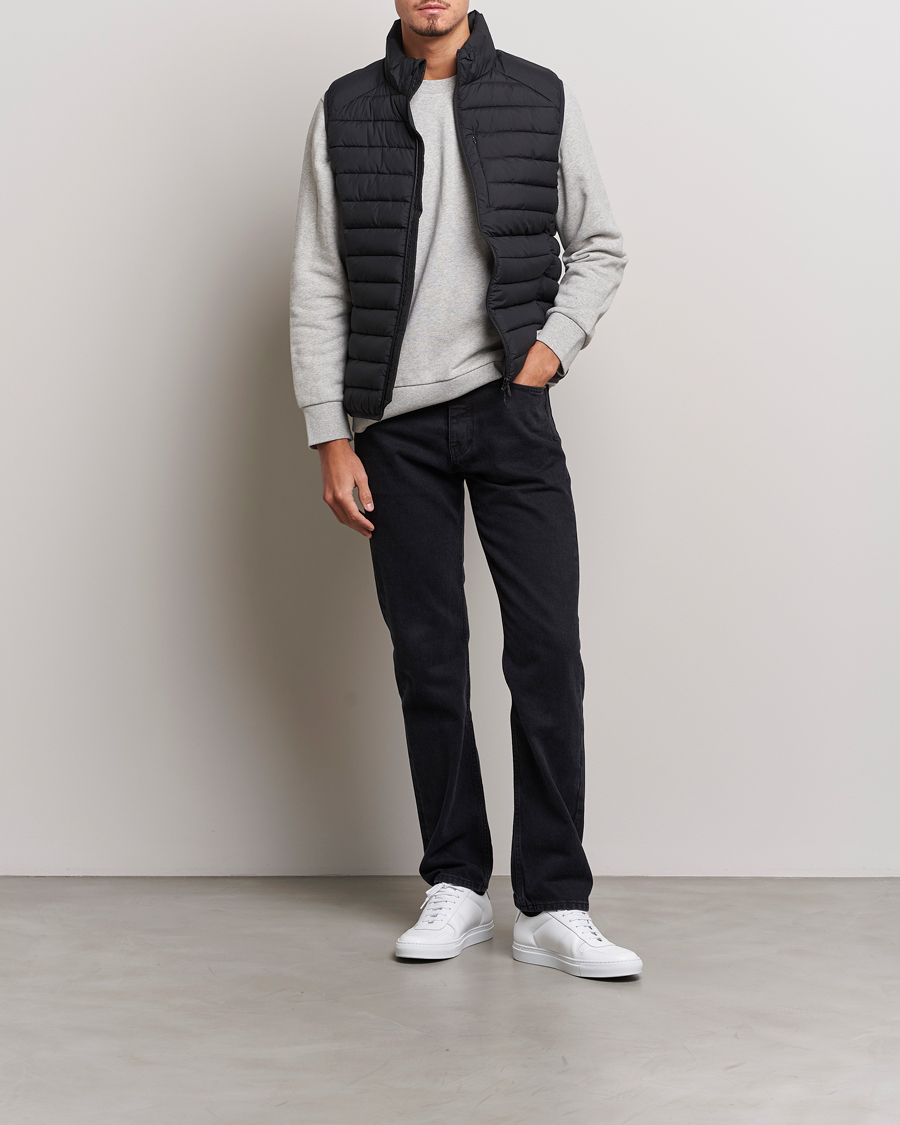 Homme | Manteaux Et Vestes | Save The Duck | Rhus Matt Lightweight Vest Black