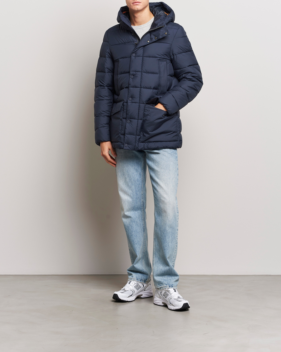 Homme | Manteaux Et Vestes | Save The Duck | Galium Matt Lightweight Jacket Blue Black