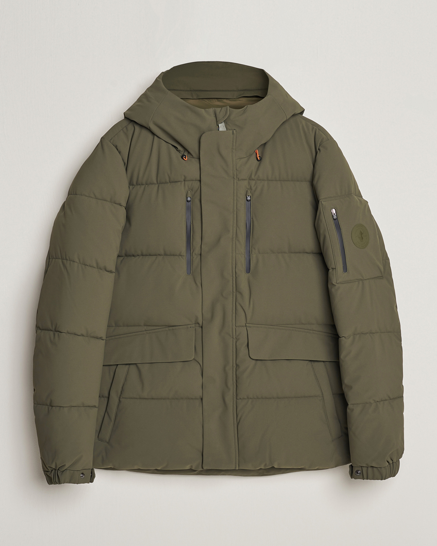 Homme | Manteaux Et Vestes | Save The Duck | Alter Short Arctic Parka Laurel Green