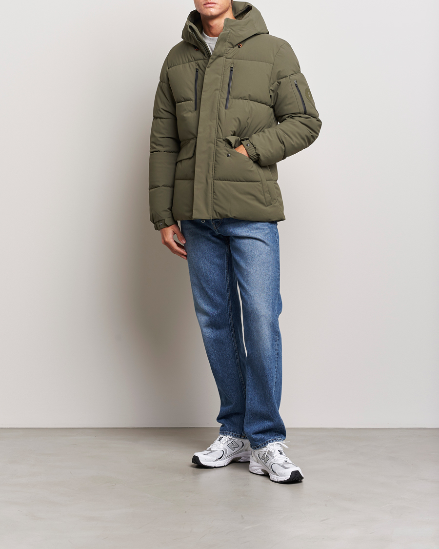 Homme | Manteaux Et Vestes | Save The Duck | Alter Short Arctic Parka Laurel Green