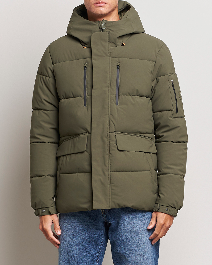 Homme | Manteaux Et Vestes | Save The Duck | Alter Short Arctic Parka Laurel Green
