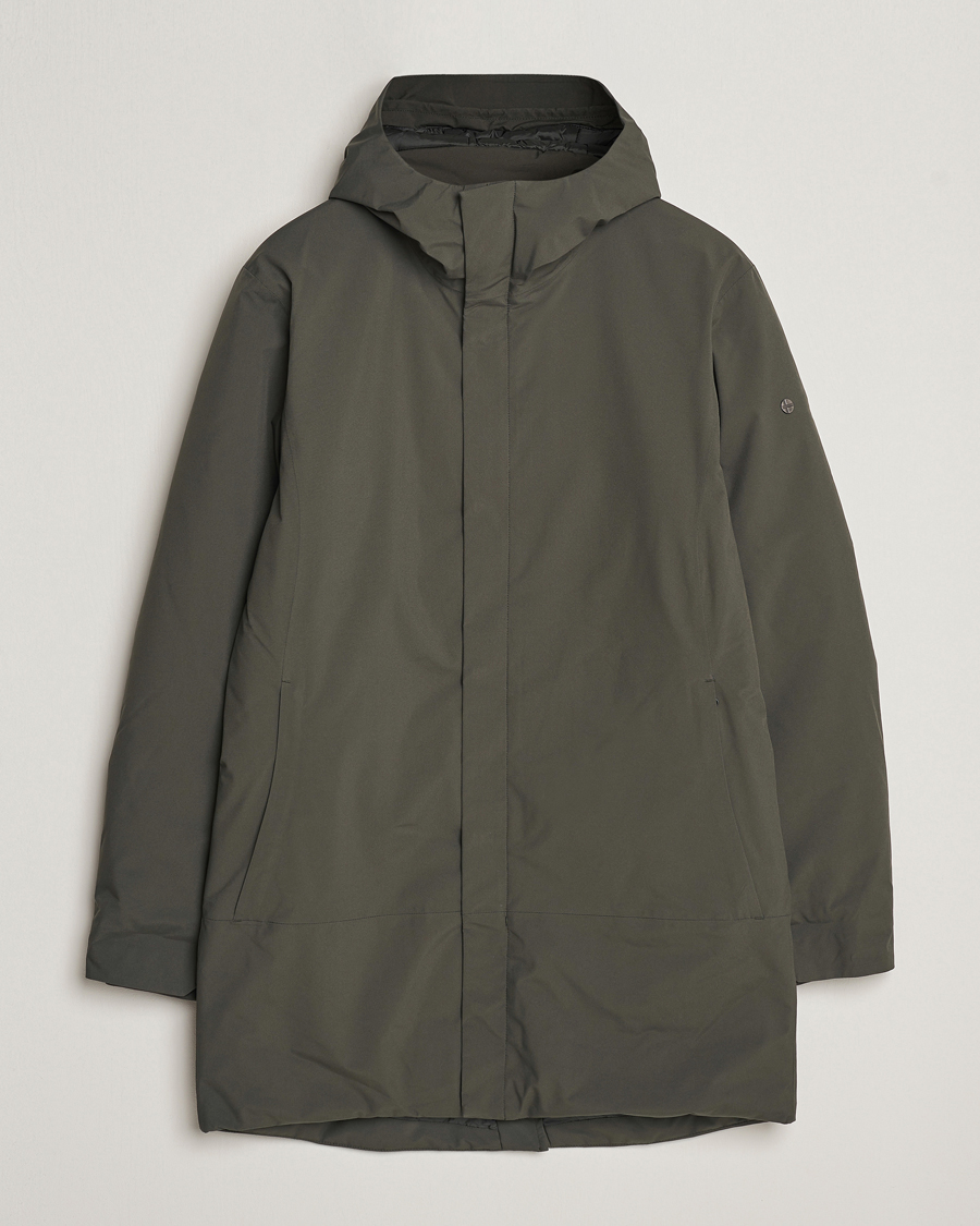 Homme | Manteaux Et Vestes | Scandinavian Edition | Loft Waterproof Padded Coat Dark Olive