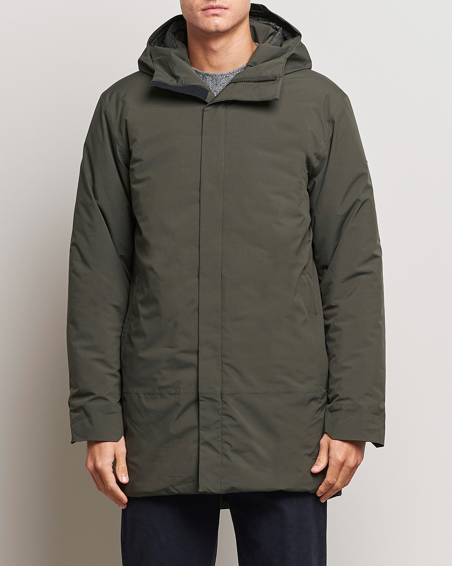 Homme | Manteaux Et Vestes | Scandinavian Edition | Loft Waterproof Padded Coat Dark Olive