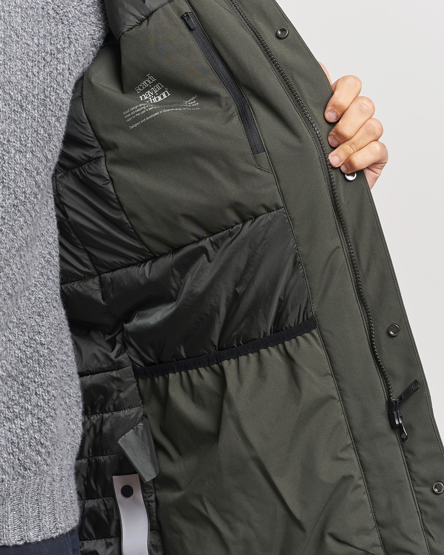 Homme | Manteaux Et Vestes | Scandinavian Edition | Loft Waterproof Padded Coat Dark Olive