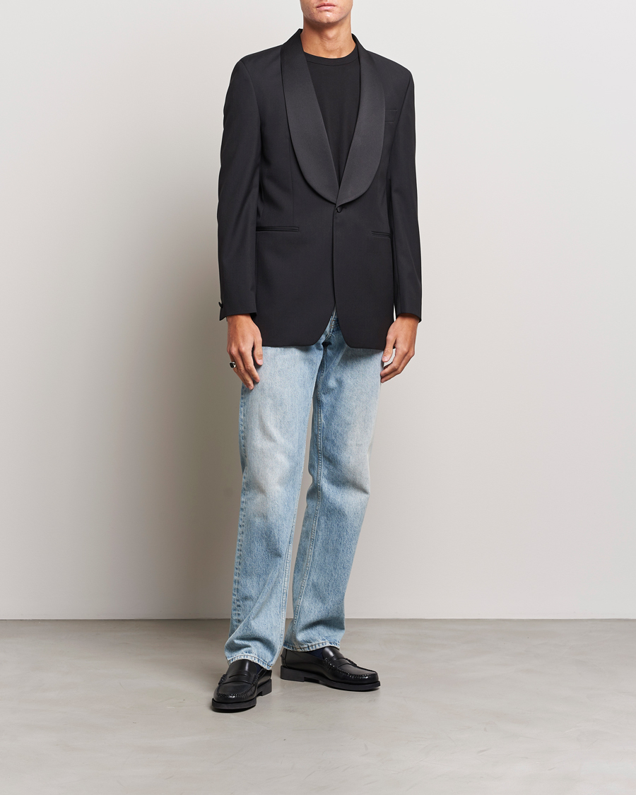 Homme | Blazers | Sunflower | Shawl Collar Tuxedo Jacket Black