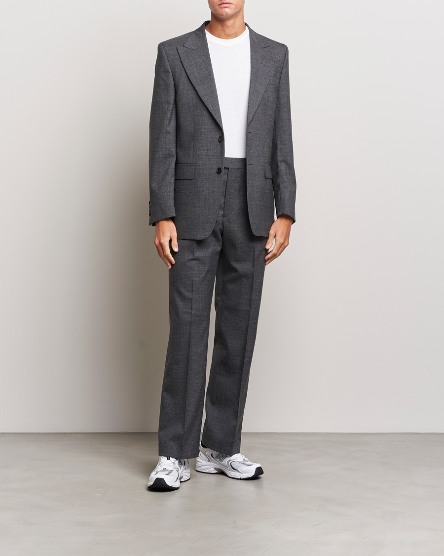 Homme | Pantalons | Sunflower | Straight Wool Trousers Antracite