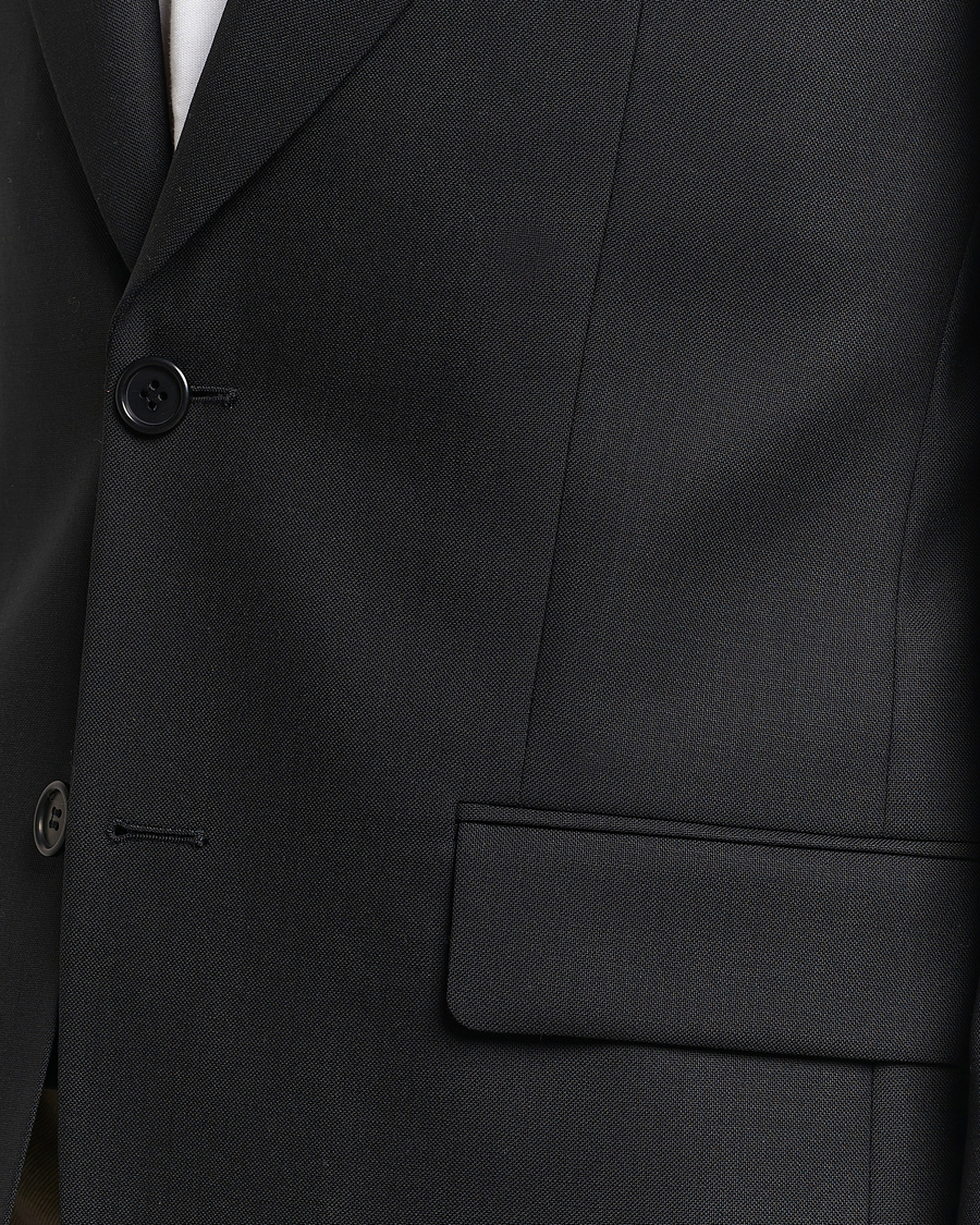 Homme | Blazers | Sunflower | Single Breasted Wool Blazer Black