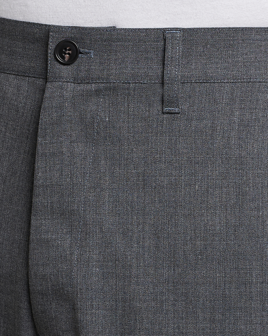 Homme | Pantalons | Sunflower | Wide Twist Wool Trousers Grey Melange