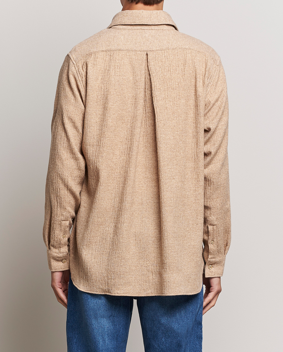 Homme | Chemises | Sunflower | Please Light Wool Shirt Beige