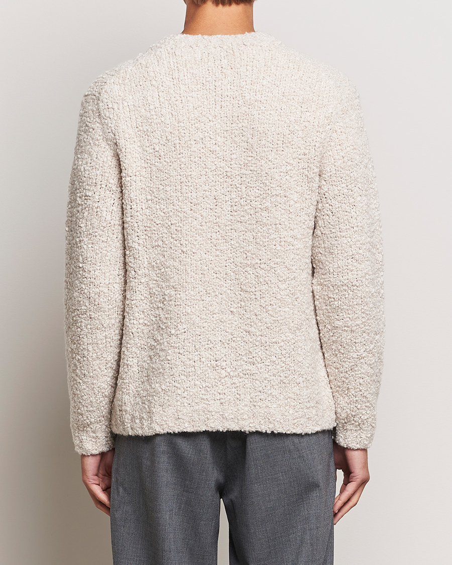 Homme | Pulls Et Tricots | Sunflower | Aske Boucle Sweater Off White