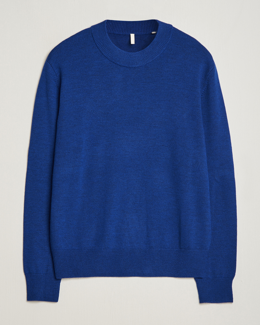 Homme | Pulls Et Tricots | Sunflower | Moon Merino Sweater Blue