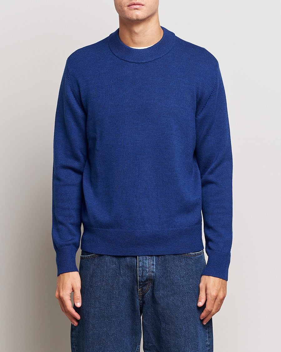 Homme | Pulls Et Tricots | Sunflower | Moon Merino Sweater Blue