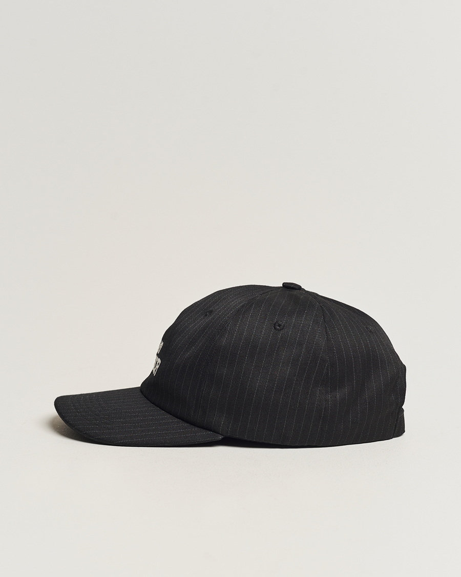Homme | Sunflower Pinstripe Dad Cap Black | Sunflower | Pinstripe Dad Cap Black