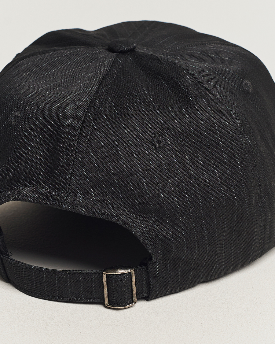 Homme | Sunflower Pinstripe Dad Cap Black | Sunflower | Pinstripe Dad Cap Black