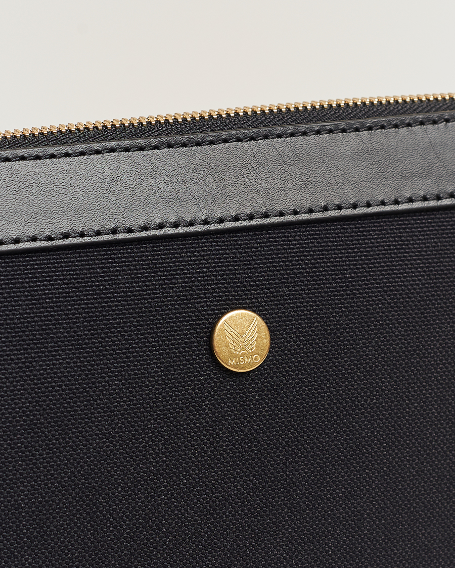 Homme | Mismo M/S Nylon Pouch Large Coal/Black | Mismo | M/S Nylon Pouch Large Coal/Black